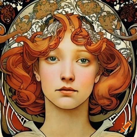 Garfield Inspired Art By Alphonse Mucha And James Gurney On Craiyon