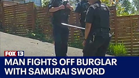 Seattle Man Fights Off Suspected Burglar With Samurai Sword Fox 13