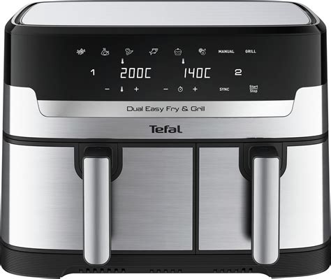 Tefal Ey D Easy Fry Grill Doppel Hei Luftfritteuse L W