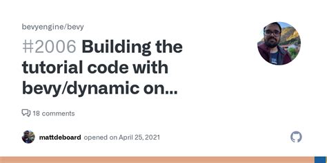 Building the tutorial code with bevy/dynamic on Windows 10 raises error · Issue #2006 ...