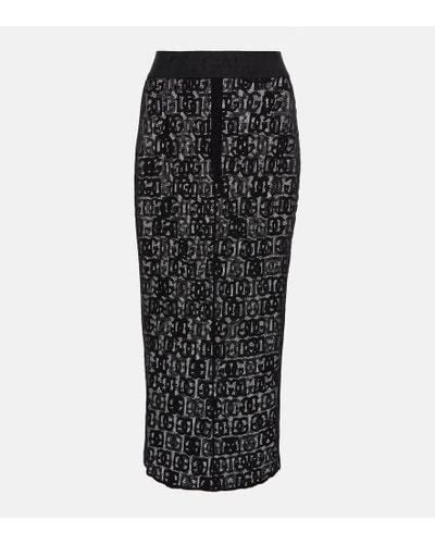 Black Dolce And Gabbana Skirts For Women Lyst