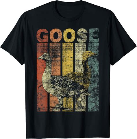 Funny Duck Goose Hunting Vintage Waterfowl T Shirt Clothing