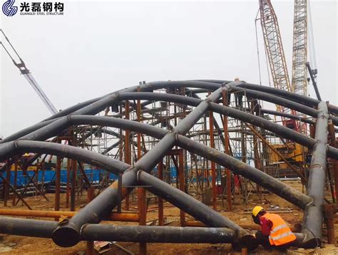 Prefabricated High Quality Steel Pipe Truss Structure China Steel