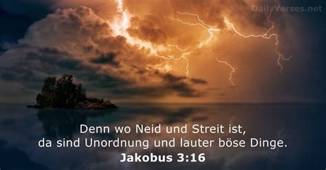 30 August 2022 Bibelvers Des Tages Jakobus 3 16 DailyVerses Net