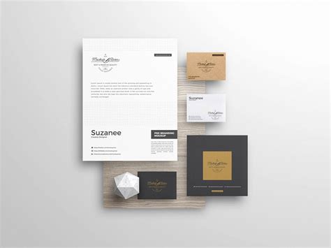 Free Flat Branding Mockup | Mockuptree