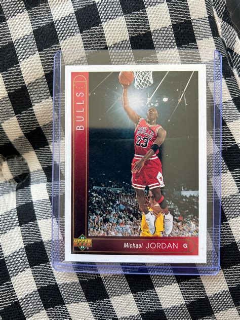 Rare Michael Jordan Card Mint Near Mint Must Have Etsy