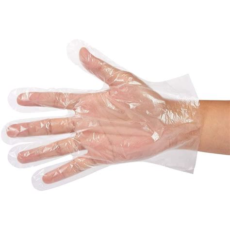 Disposable Food Prep Gloves 500 Piece Plastic Food Safe Disposable