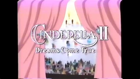 Cinderella Ii Dreams Come True Trailer Reversed Youtube