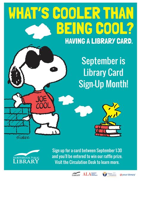 September Is Library Card Sign Up Month Northbrook IL Patch