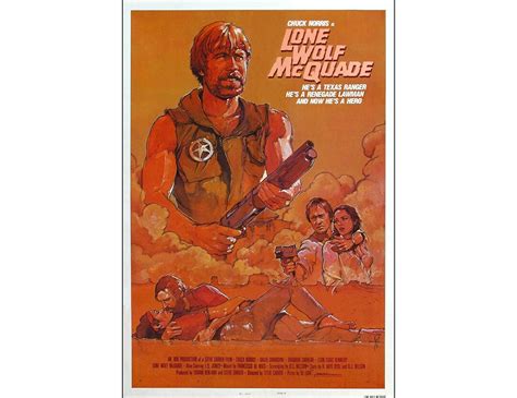 Lone Wolf Mcquade Movie Poster 1983 Action One Sheet Artwork - Etsy