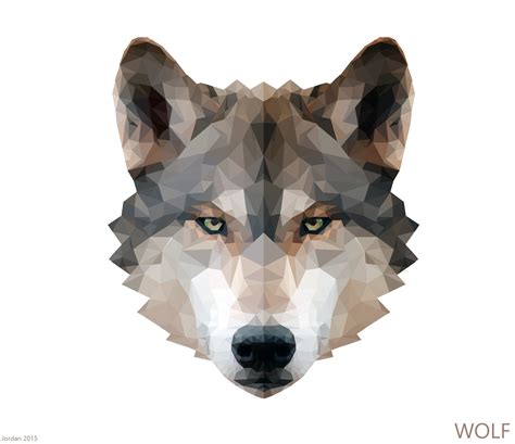 Low Poly Wolf By Artisticninja On Deviantart