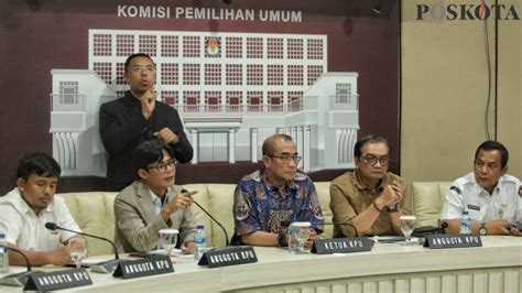 KPU Akan Gelar Debat Perdana Capres Cawapres Poskota Co Id