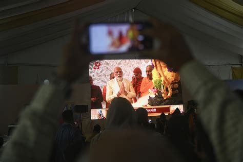 India's Ayodhya Ram Mandir temple inauguration