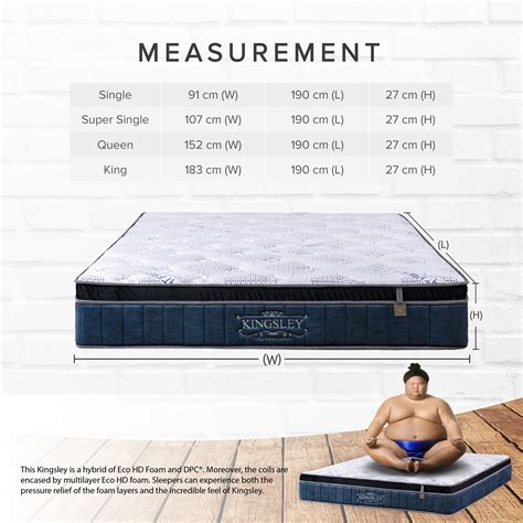 Goodnite Kingsley DPC Spring Mattress (11 Inch) with Single/ Super