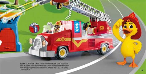 Duck On Call Feuerwehr Truck Angebot Bei Playmobil 1Prospekte De