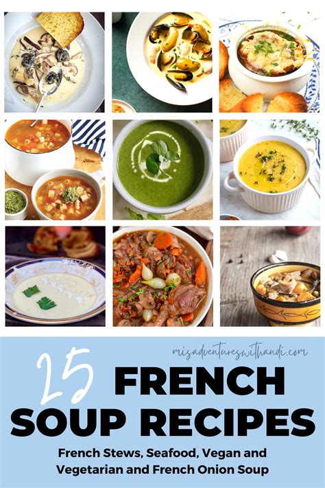 25 Delicious French Soup Recipes - Misadventures with Andi