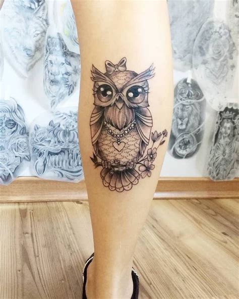 Tatuagem De Coruja Inspira Es Incr Veis Que V O Ganhar O Seu