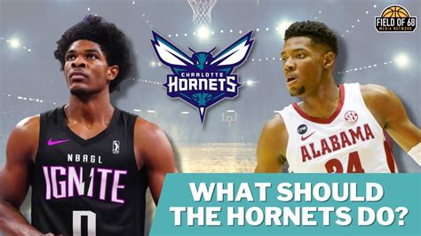 The Hornets Have The Biggest Decision On Draft Day Do They Take Scoot