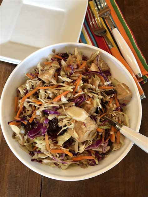 Asian Chicken Cabbage Salad Lynn S Kitchen Adventures