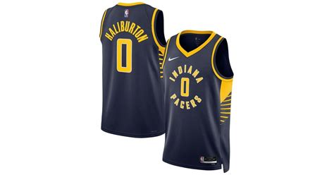 Nike Unisex Tyrese Haliburton Indiana Pacers Swingman Jersey ...