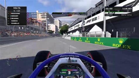 F1 22 MODO CARREIRA FÓRMULA 2 TP 1 ETAPA 2 GP DE MONACO CORRIDA