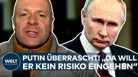 UKRAINE KRIEG Überraschung Empfindliche Niederlagen Da will Putin