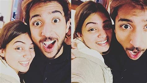 Nazriya Nazim With Brother