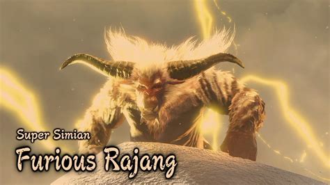 Furious Rajang Monster Hunter Rise Sunbreak Monster Hunter Tools