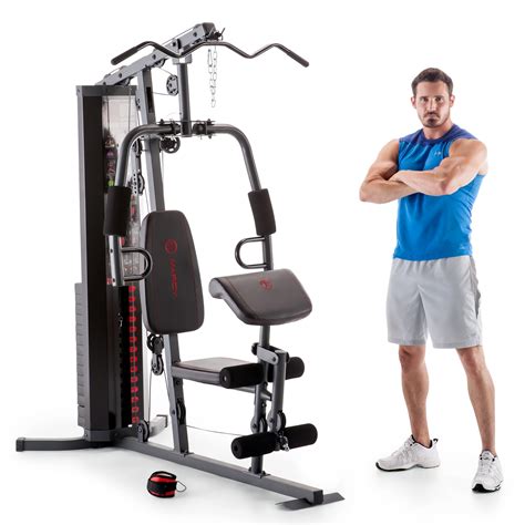 Marcy Dual-Functioning Full Body 150lb Stack Home Gym Workout Machine