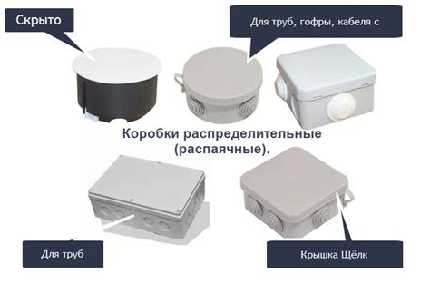 Коробки монтажные — решение специальных монтажных задач