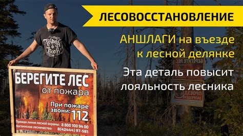 АНШЛАГИ противопожарные на въезде к делянке. Установка аншлагов в лесу ...