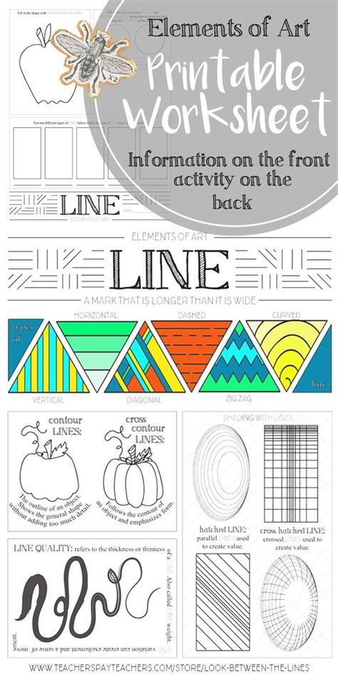 Free Printable Elements Of Art Worksheets