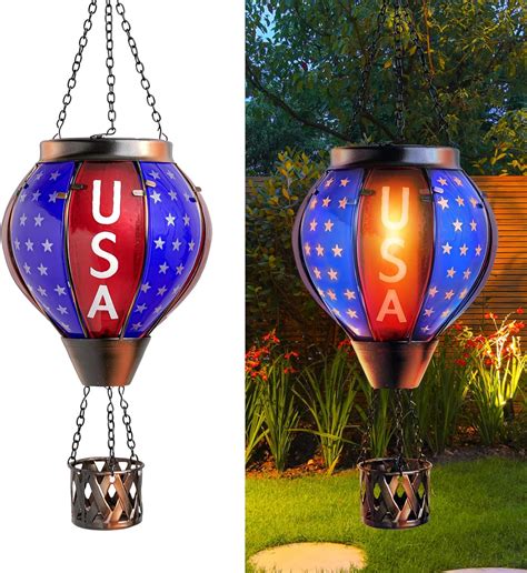 Amazon Solar Hot Air Balloon Lantern Lights Star Solar Hot Air