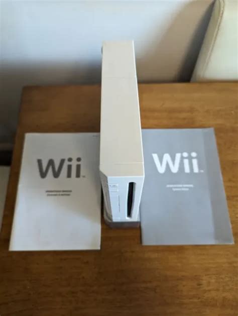 NINTENDO WII CONSOLE Only Factory Reset Full Working UK Seller Fully