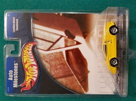 Hot Wheels Auto Milestones Lamborghini Countach Real Riders