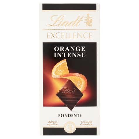 Lindt Excellence Tavoletta Cioccolato Fondente Arancia G Carrefour