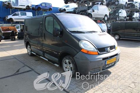 Renault Trafic New 1 9 DCi 100 16V Salvage Vehicle 2004 Black