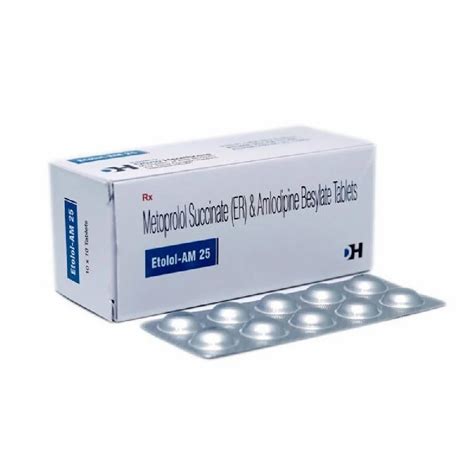 Metoprolol Succinate ER Amlodipine Besylate Tablets Packaging Type