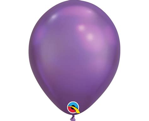 Balony Chrom Fioletowe 18 Cm 100 Szt QL