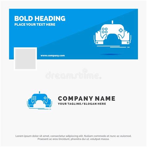 Blue Gaming Banner Template Stock Illustrations – 2,296 Blue Gaming ...