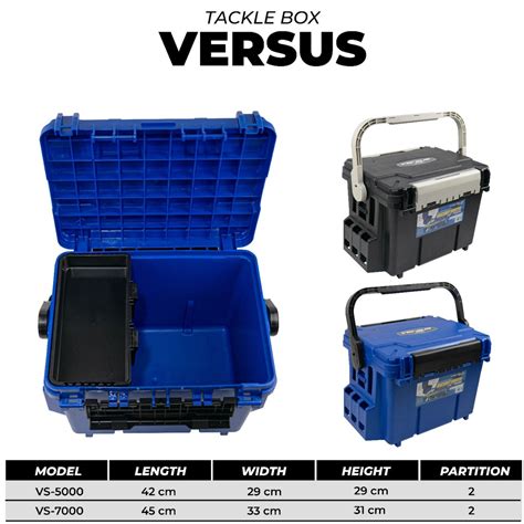 Jual Kotak Pancing Tackle Box Versus Bucket Mouth Shopee Indonesia