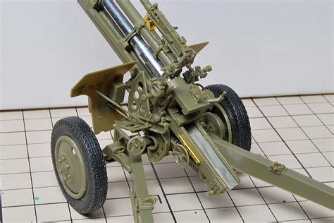 U S Army 105mm Howitzer M2A1 AFV Club 1 35 Building Painting Plastic