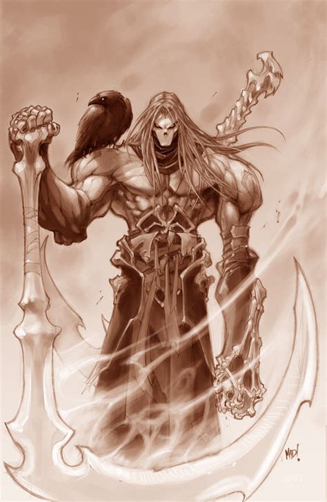 Darksiders - The Other Horsemen - Death, Strife and Fury Sketches - Darksiders - Giant Bomb