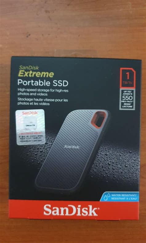 Sealed Sandisk Extreme Portable Ssd E60 10tb Computers And Tech Parts And Accessories Hard