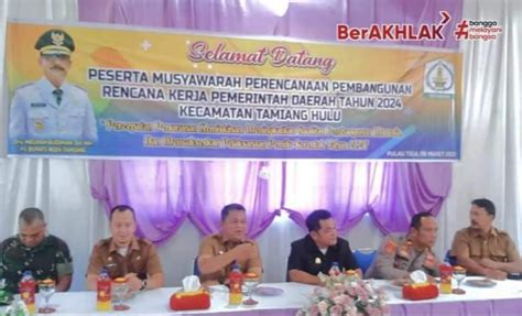 Sekda Asra Buka Musrenbang Rkpd Tahun Putaran Ke Swara