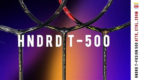 Review Lengkap Hundred T Fusion 500 Attk Ctrl Zoom Raket Badminton