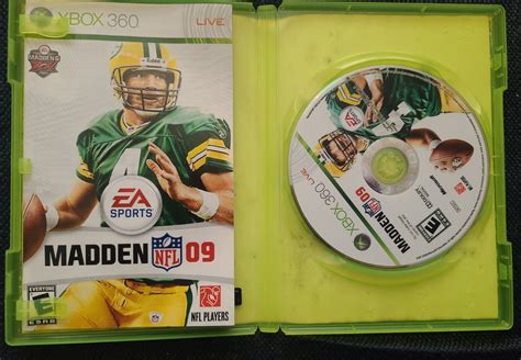 Madden Nfl 09 Microsoft Xbox 360 2008 14633156003 Ebay