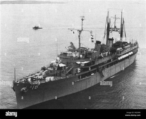 USS Howard W. Gilmore (AS-16) c1967 Stock Photo - Alamy