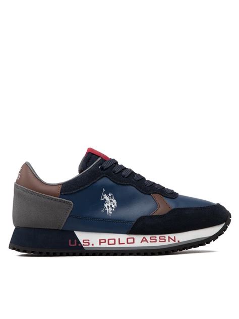 U S Polo Assn Sneakersy Cleef Cleef M Bys Granatowy Modivo Pl