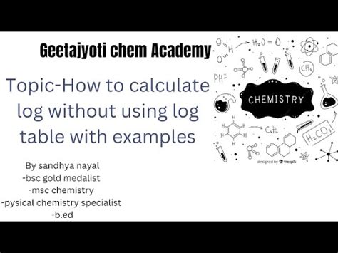 Short Tricks Of How To Calculate Log Without Using Log Table Neet